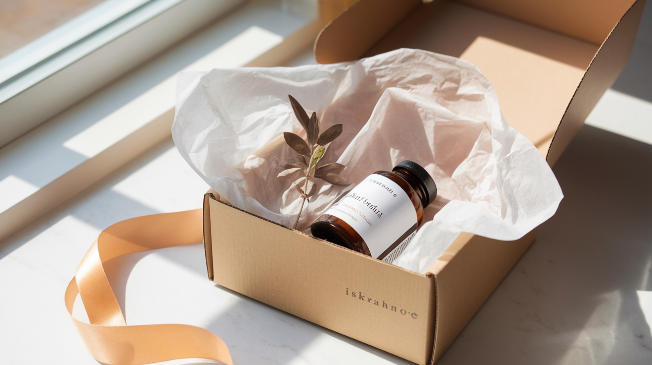 Pakowanie i wysyłka zamówienia Iskralia Glow